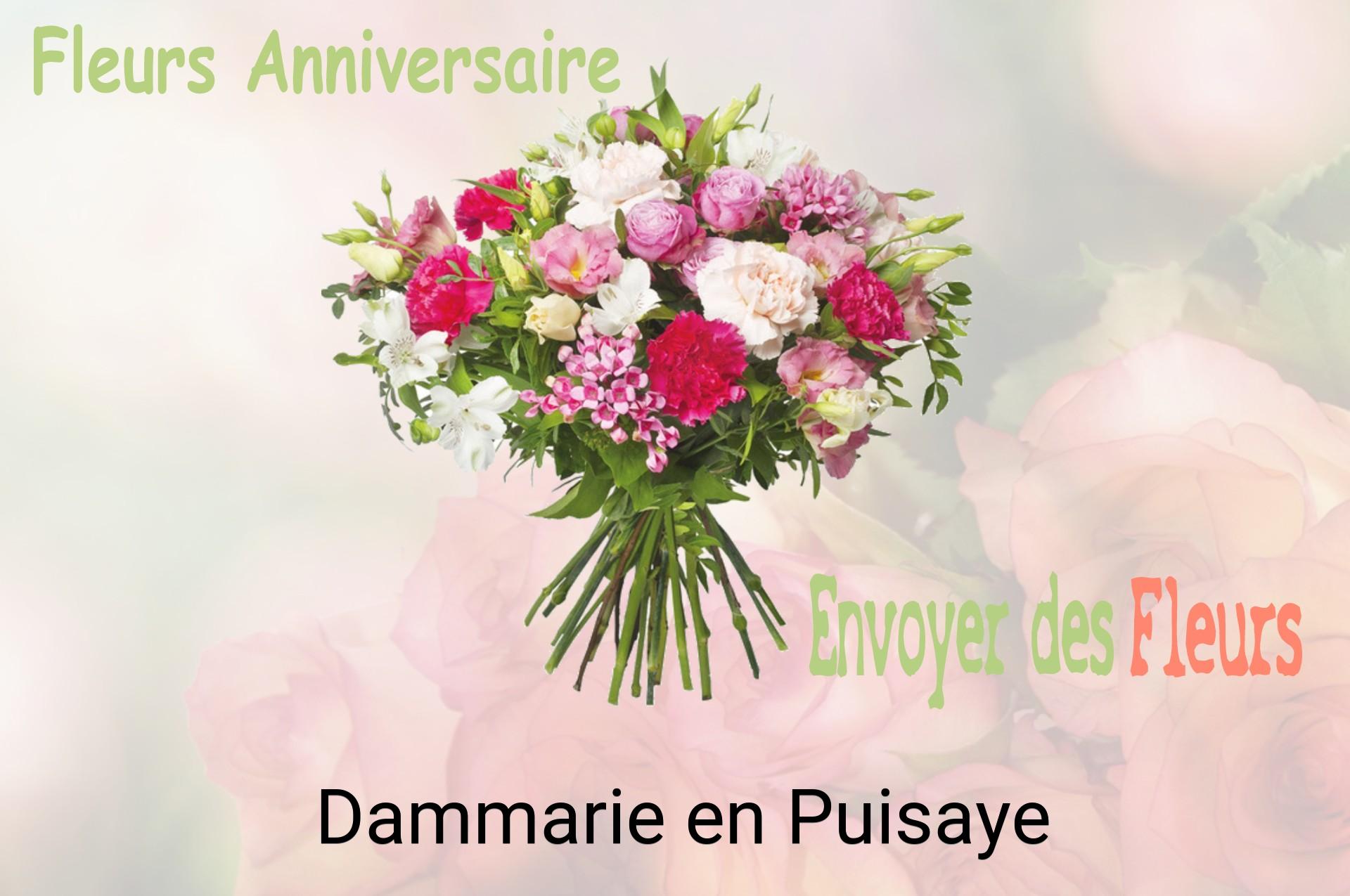 Bouquet de fleurs d’anniversaire livré à Dammarie-en-Puisaye