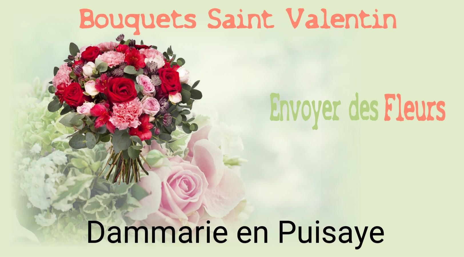 Roses de Saint-Valentin livrées à Dammarie-en-Puisaye